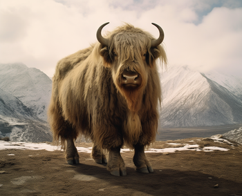 Photo representing a wild yak in tibet Classroom Clip Art (http://classroomclipart.com)