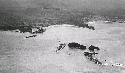Nine US Navy ships ran aground off Point Honda on September 8, 1923.