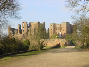 Kenilworth Castle, from whence besieged followers of Simon de Montfort issued the Dictum of Kenilworth in 1266, seeking peace with the king of England.