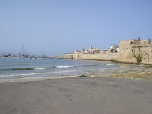 The harbour at Acco in 2005