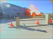 Image of the explosion at the Pentagon