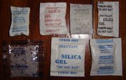 Some examples of silica gel sachets