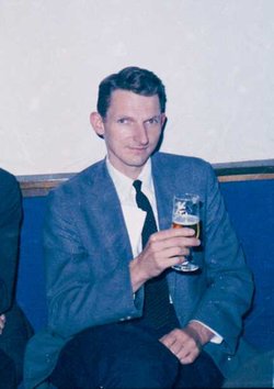 Portrait of Douglas McIlroy taken at the NATO conference in Garmisch 1968, courtesy of Brian Randell.