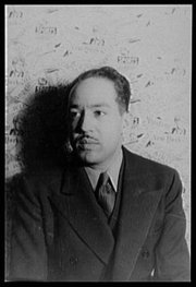 Langston Hughes, photographed by , 1936