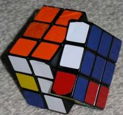 The standard Rubik's Cube.