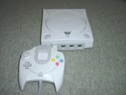  Dreamcast console and one controller.