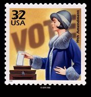 American women earned the right to vote with the passage of the 19th amendment to the U.S. Constitution