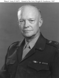 General of the Army Eisenhower in 1947