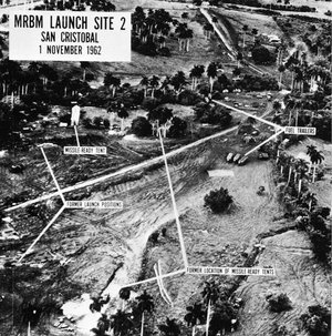 Picture of one of the Soviet missile sites in Cuba