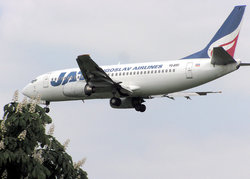 JAT Boeing 737-300, in old colours