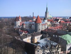 The view of Tallinn in 2002.