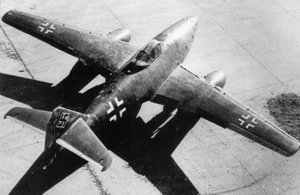 The Messerschmitt Me 262A-1a was the world's first operational jet fighter plane