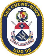 The crest of USS Chung-Hoon.