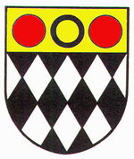 Arms of the former Eastwood Urban District Council