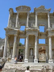 Facade of the Library of Celsus, Ephesus