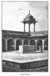 Akbar's grave