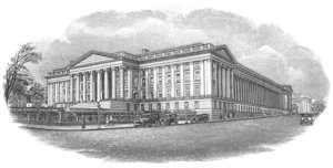 The US Treasury, Washington D.C.