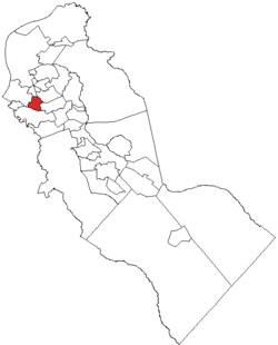 Mount Ephraim highlighted in Camden County