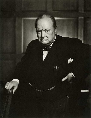 For his leadership during the Second World War, Winston Churchill was offered a dukedom at the end of his premiership in 1945. He declined, but did become a Knight of the Garter. (He once again became Prime Minister in 1951.)