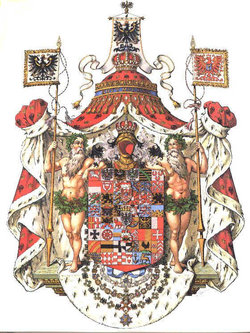 The coat of arms of the Kingdom of Prussia, 1701-1918