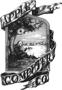 The very first Apple Computer logo, drawn by Ron Wayne