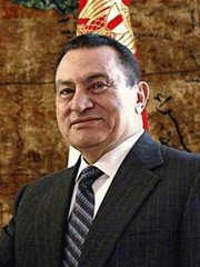Hosni Mubarak, President of Egypt