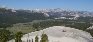 Tuolumne Meadows, as viewed from Lembert Dome