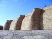 Ark fortress walls, home to the Khans of Bukhara