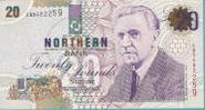 A £20 Northern Bank note.