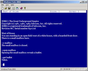Zork can run on modern  interpreters, as well as the older models it was made for originally.
