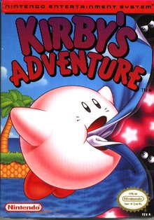 Box art of Kirby's Adventure