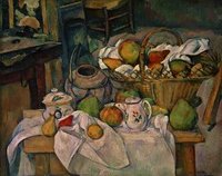 Still Life with Fruit Basket (1888-90) Barnes Foundation, Merion, Pennsylvania. Oil on canvas.