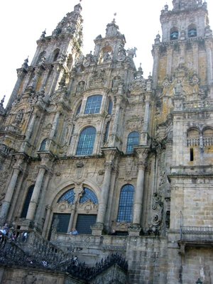 The Obradoiro faade of the Cathedral of Santiago de Compostela: an all-but-Gothic composition generated entirely of classical details