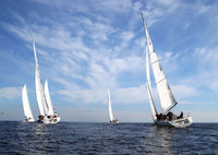 U.S. Sailing team at the World Military Games Sailing Competition (Dec. 2003).