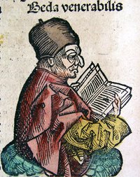 Depiction of Bede from the , 