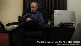 Ward Christensen and the first BBS, CBBS.