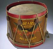 Drum carried by John Unger, Company B, 40th Regiment New York Veteran Volunteer Infantry Mozart Regiment, December 20, 1863 