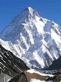  - the second-tallest mountain in the world