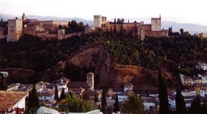 View towards the Alhambra